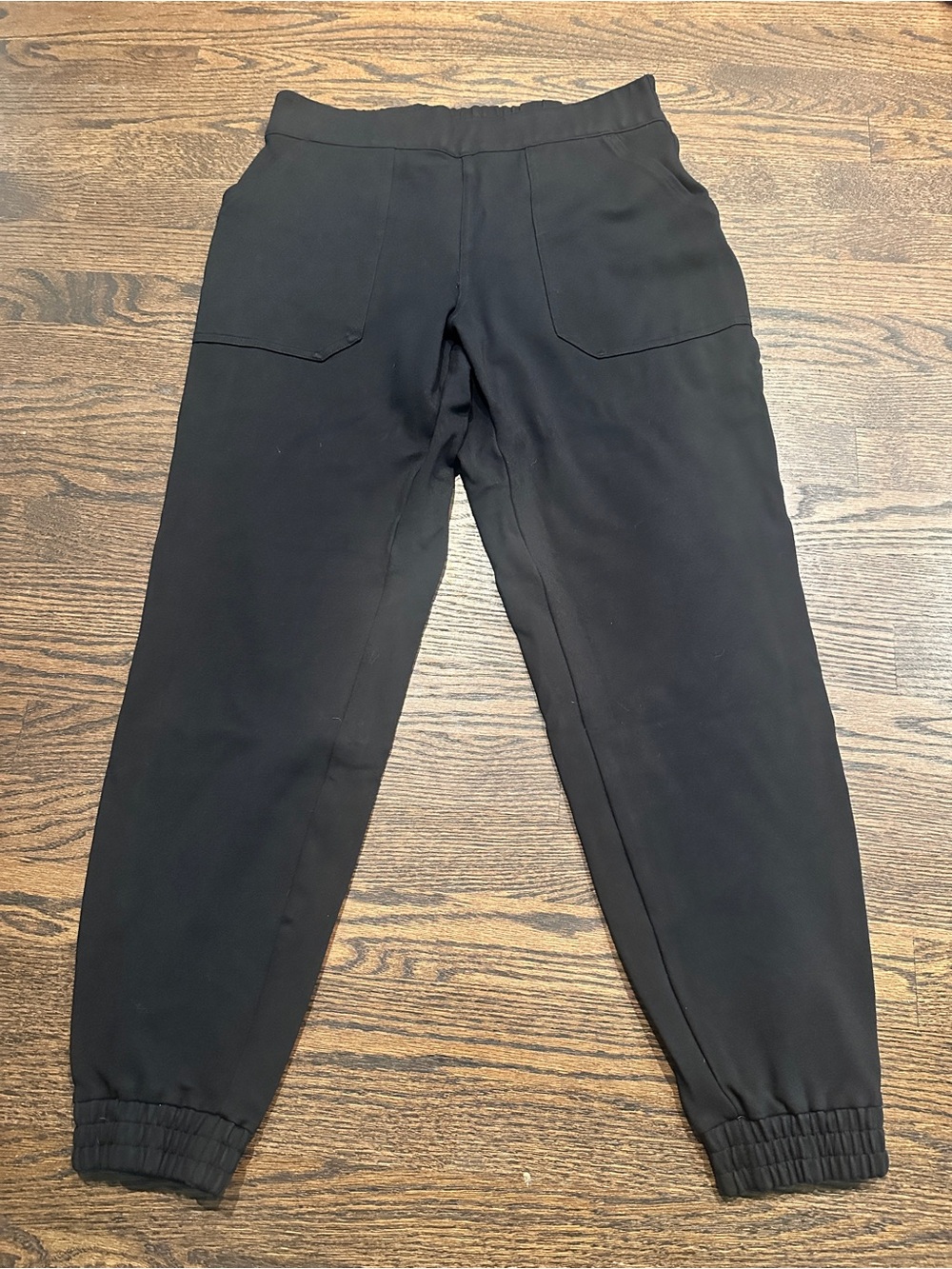 SPANX Black Women's Pull-On Joggers with Front Patch Pockets - the perfect pant